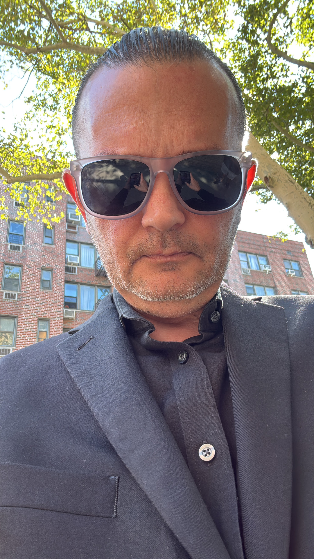 Martin Gjurashaj in a dark suit in New York